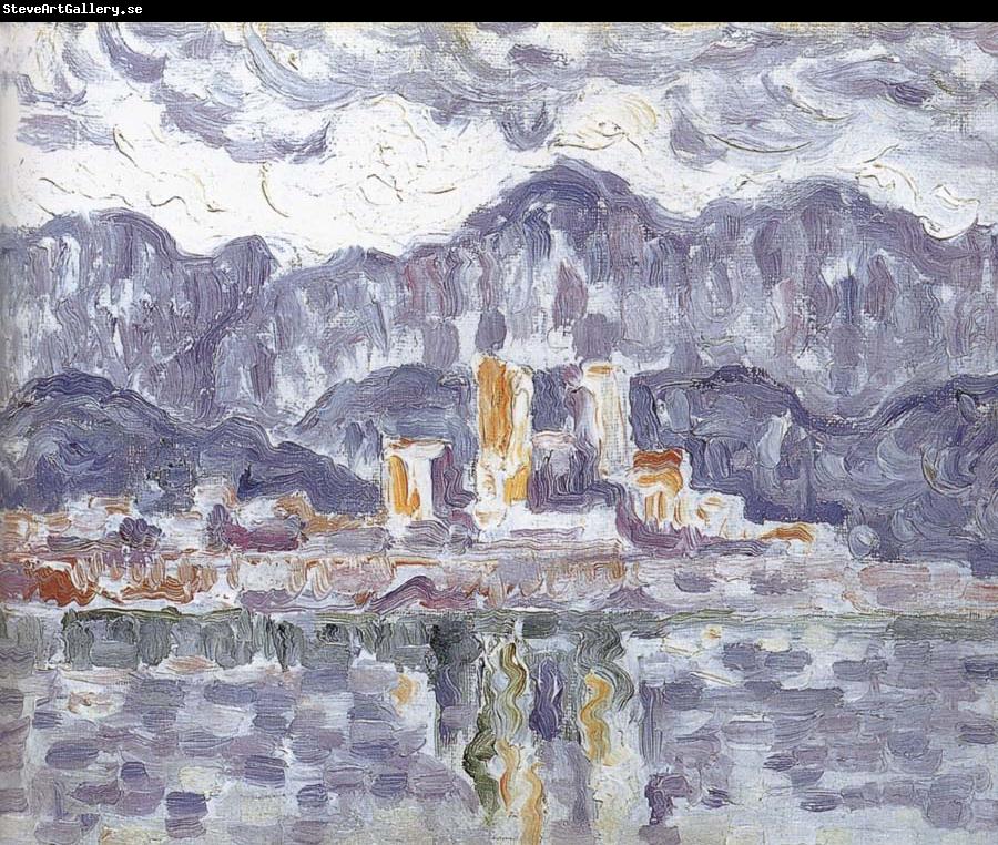 Paul Signac Study of cloudy sky